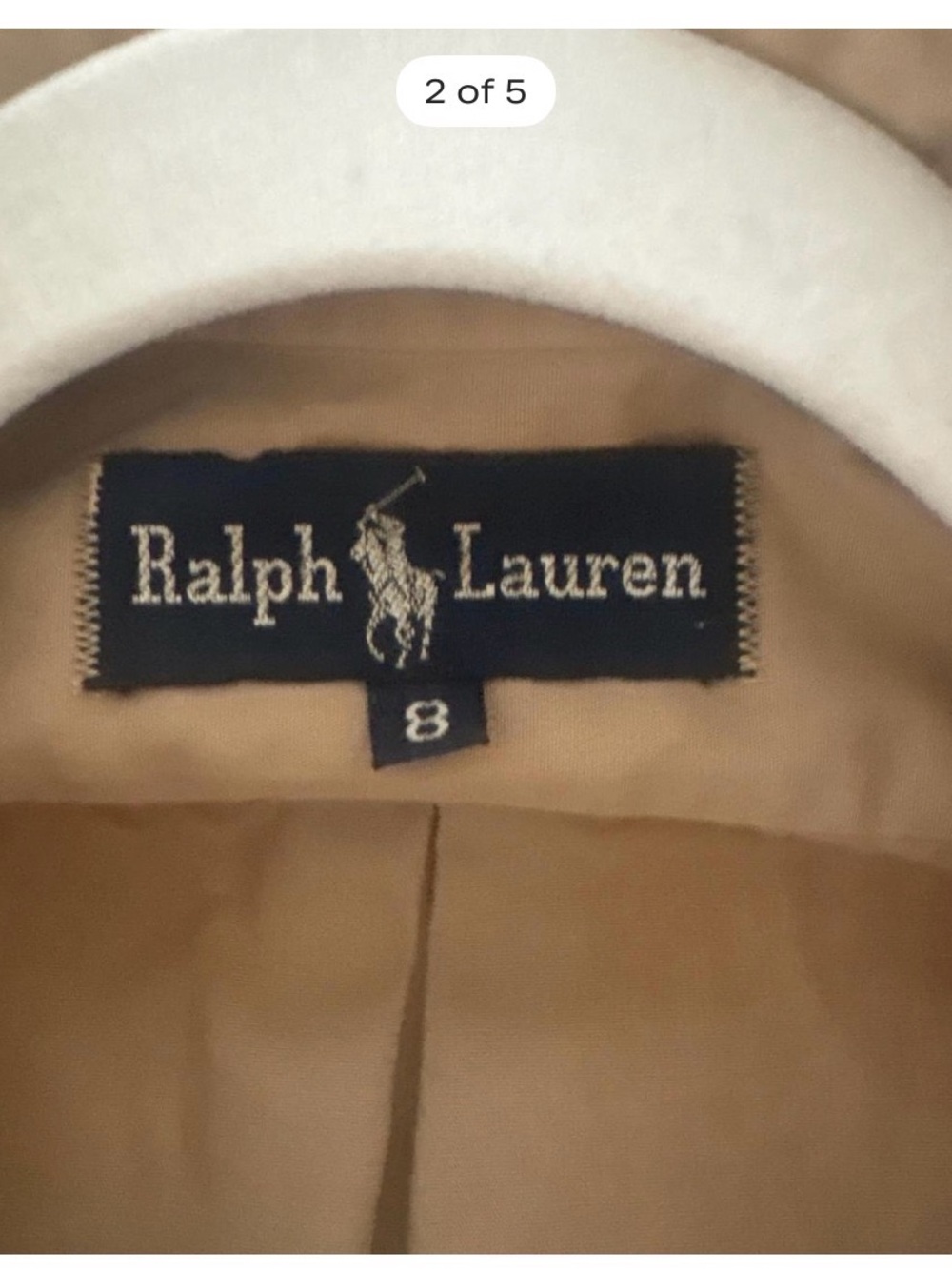 Vintage Ralph Lauren Blue Label Safari Blouse - Picture 2 of 5